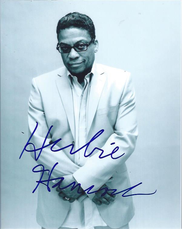 Image for Autographed Photograph of Herbie Hancock